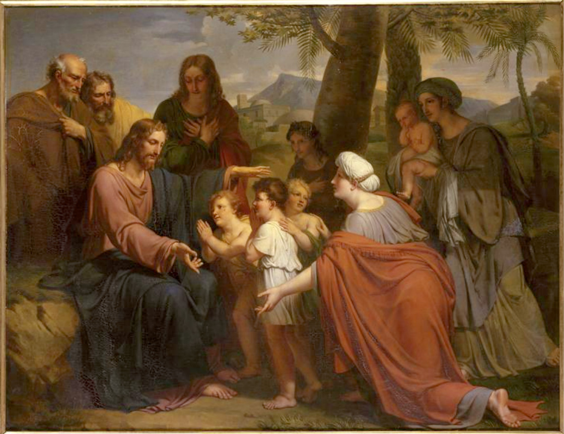 Jésus-Christ bénissant les enfants