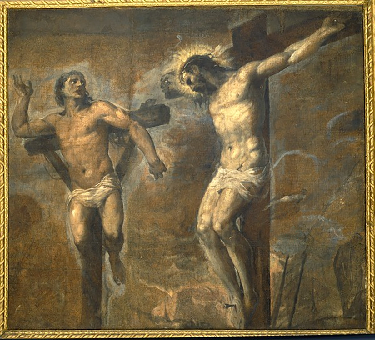 Jésus-Christ et le bon larron