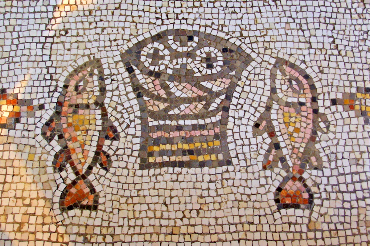 Mosaïque des pains et des poissons