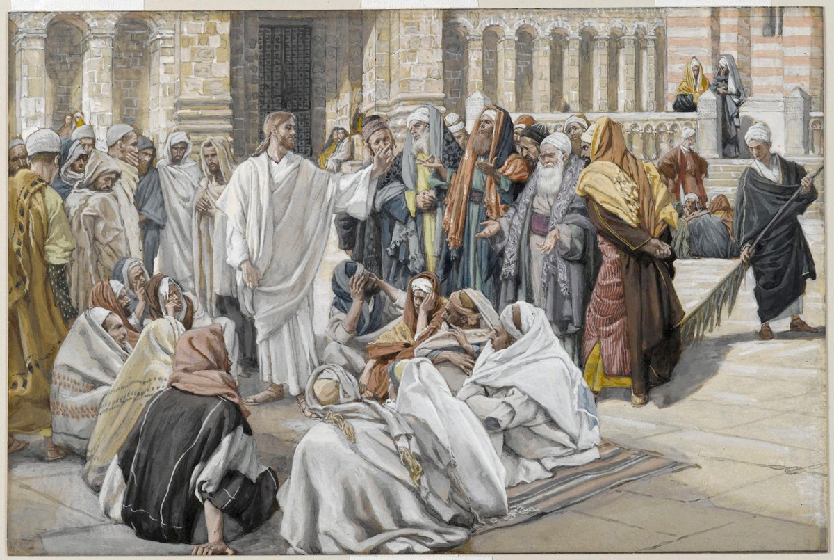 Les pharisiens questionnent Jésus