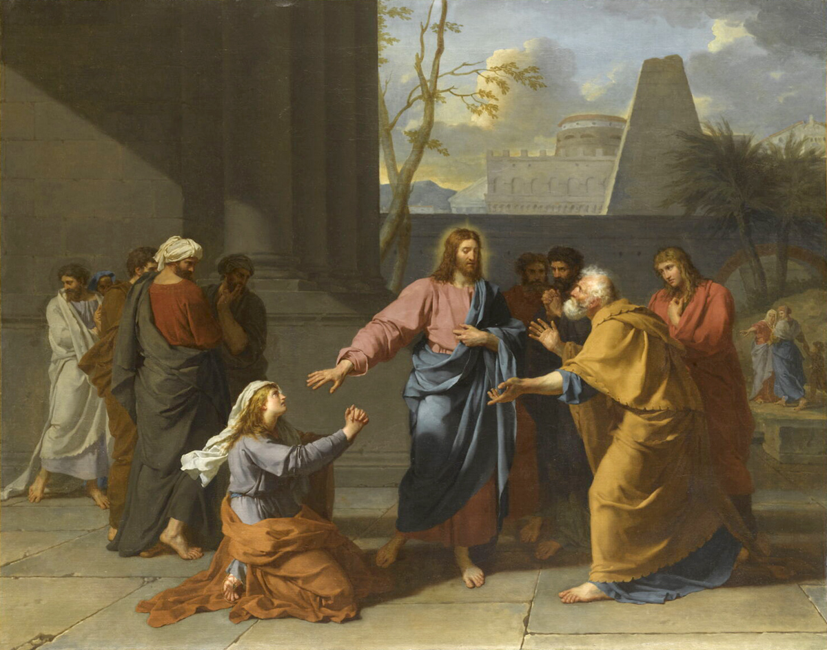 Le Christ et la Cananéenne