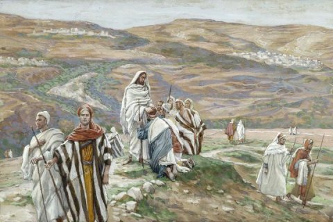Jésus envoie ses disciples en mission - Image d'illustration Image d'illustration