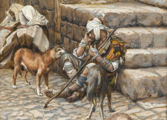 Luc 16,19-31 : Lazare et le mauvais riche ou l'enjeu de la Miséricorde - Image d'illustration Image d'illustration