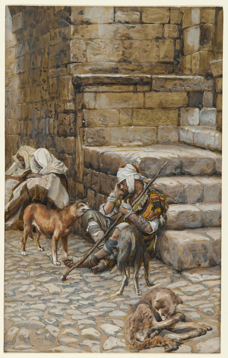 Le pauvre Lazare à la porte du riche